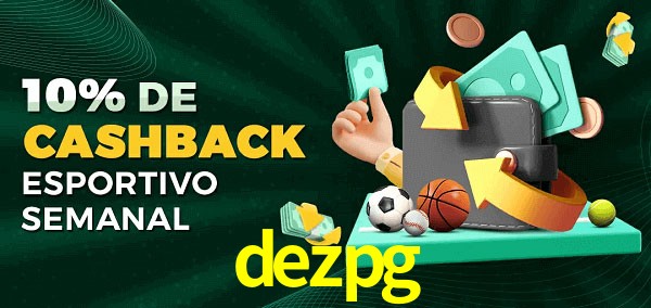 10% de bônus de cashback na dezpg